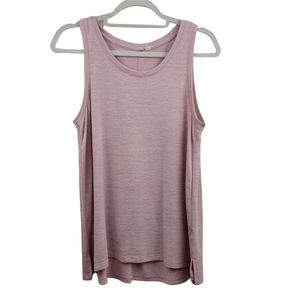 Pink Flowy Tank Top Size Medium